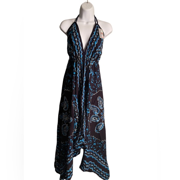 Dresses & Skirts - HIPPIE/FESTIVAL/BOHO SUNDRESS.  BL/RD 13 12789